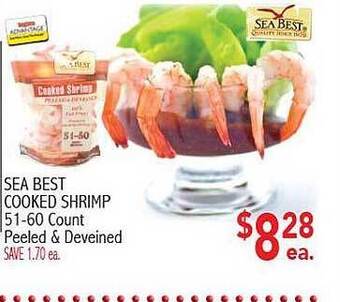 Ingles Markets Sea Best Cooked Shrimp offer