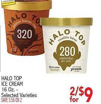Ingles Markets Halo Top Ice Cream offer
