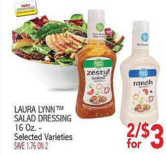 Ingles Markets Laura Lynn Salad Dressing offer
