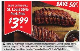 Rouses St. Louis Style Pork Ribs offer