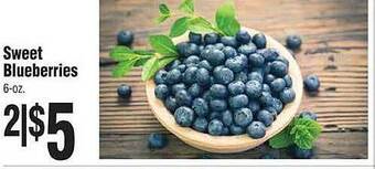 Rosauers Sweet Blueberries offer