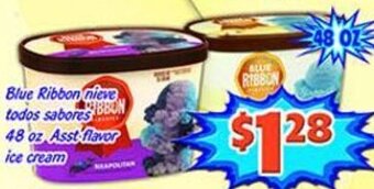 Savers Cost Plus 48 oz. Asst Flavor Ice Cream offer