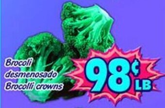 Savers Cost Plus Brocolli Crowns offer