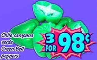 Savers Cost Plus Green Bell Peppers offer
