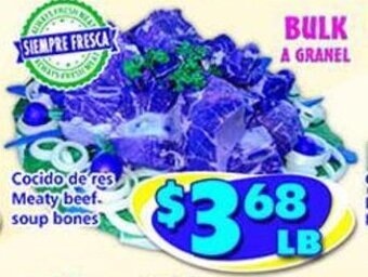 Savers Cost Plus Meaty Beef Soup Bones offer