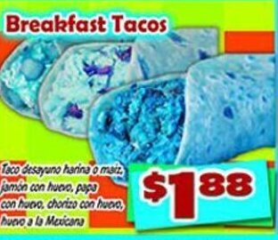 Savers Cost Plus Breakfast Tacos offer