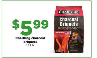 Hy-Vee CharKing Charcoal Briquets offer