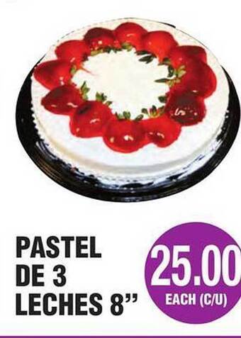 Carnicerias Jimenez Pastel De 3 Leches 8 offer