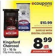 Weis Markets Kingsford Charcoal offer