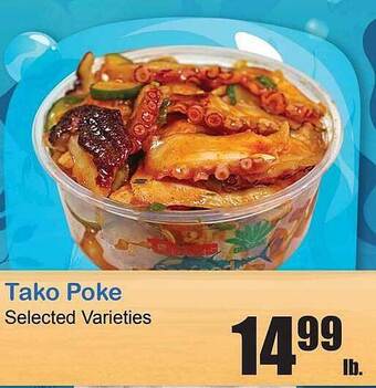 Times Supermarkets Tako Poke offer