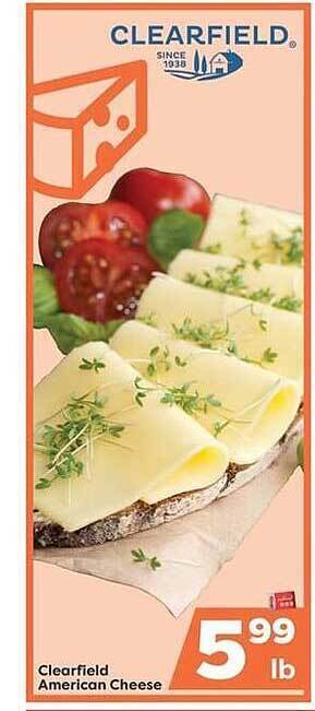 Weis Markets Clearfield American Cheese offer
