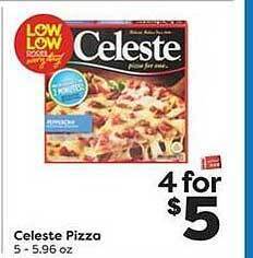Weis Markets Celeste Pizza offer