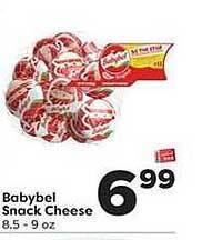 Weis Markets Babybel Snack Cheese offer