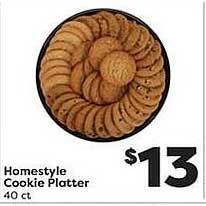 Weis Markets Homestyle Cookie Platter offer