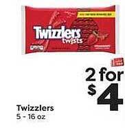Weis Markets Twizzlers offer