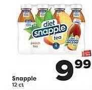 Weis Markets Snapple offer