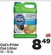 Weis Markets Cat's Pride Cat Litter offer