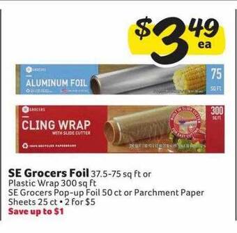 Winn Dixie Se Grocers Foil offer
