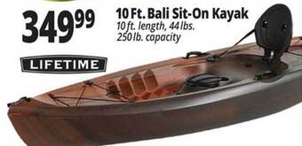 Ocean State Job Lot 10 Ft Bali Siton Kayak offer