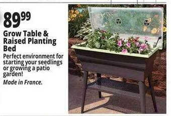 Ocean State Job Lot Grow Table & Raised Planting Bed offer