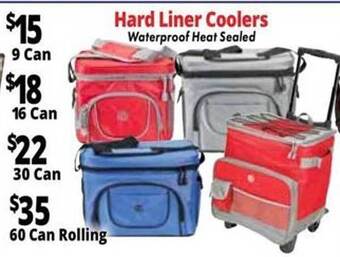 Ocean State Job Lot Hard Liner Coolers offer