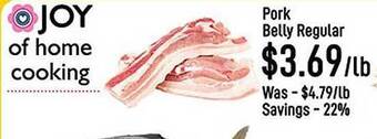 Seafood City Pork Belly Regular offer