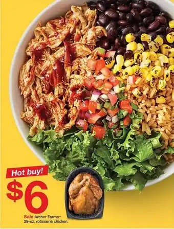 Target Archers Farms™ 29-Oz. Rotisserie Chicken offer
