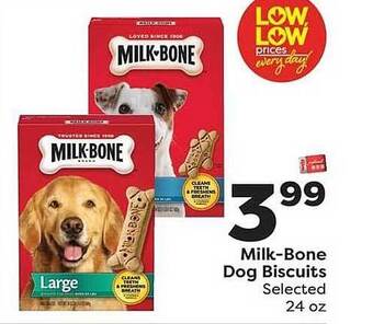 Weis Markets Milk-Bone Dog Biscuits offer
