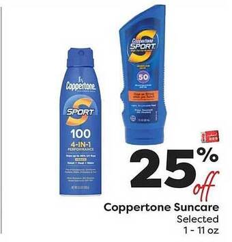 Weis Markets Coppertone Suncare offer