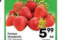 Albertsons Premium Strawberries offer