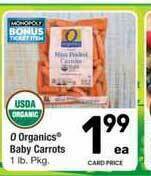 Albertsons O Organics Baby Carrots offer
