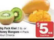 Albertsons Big Pack Kiwi Or Honey Or Mangoes offer