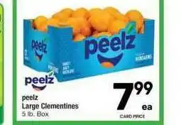 Albertsons Peelz Large Clementines offer