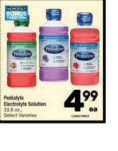 Albertsons Pedialyte Electrolyte Solution offer