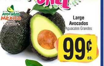 Big Saver Foods Large Avocados offer