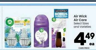 Albertsons Air Wick Air Care offer
