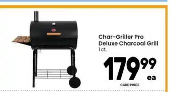Albertsons Char-Griller Pro Deluxe Charcoal Grill offer