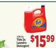 Tide 2x Laundry Detergent