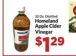 Homeland Apple Cider Vinegar