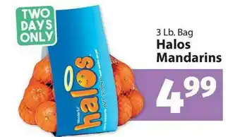 IGA 3 Lb. Bag Halos Mandarins offer