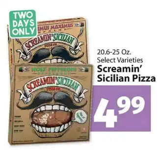 IGA Screamin Sicilian Pizza offer