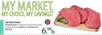 Market of Choice Top Sirloin Steaks offer