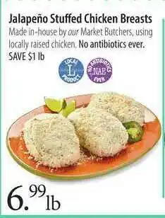 Market of Choice Jalapeno Stuffed Chicken Breasts offer
