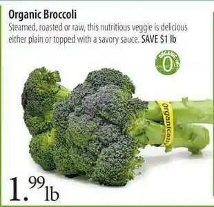 Market of Choice Organic Broccoli offer