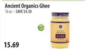 Market of Choice Ancient Organics Ghee offer