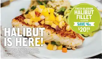 New Seasons Market Fresh Alaskan Halibut Fillet offer
