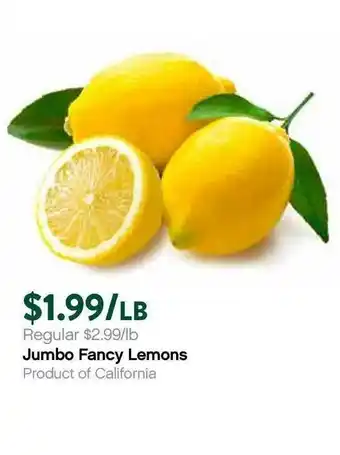 Jumbo Fancy Lemons