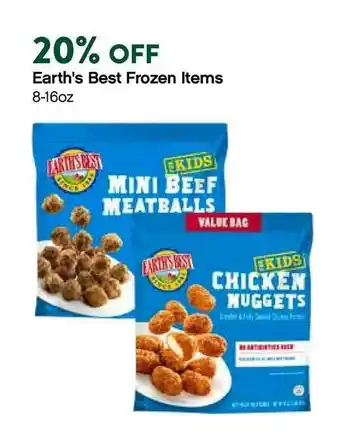 Earth's Best Frozen Items