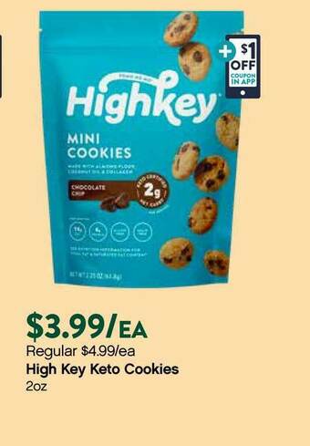 Plum Market High Key Keto Cookies offer
