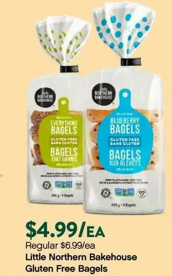 Plum Market Little Nothern Bakehouse Gluten Free Bagels offer